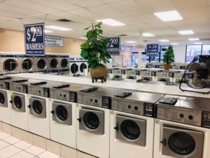 wascomat washers at South Salt Lake City laundromat