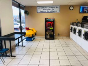 claw machine and elmo ride at our south salt lake city laundromat